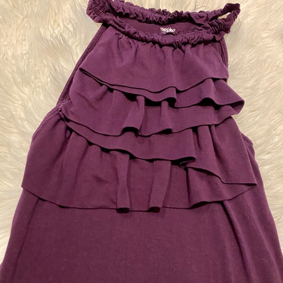 🪴HP🪴 Mossimo Sleeveless Ruffle Shirt - Picture 2 of 4